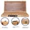 Pacific Arc 13" Bamboo Paint Box with 3 Compartments